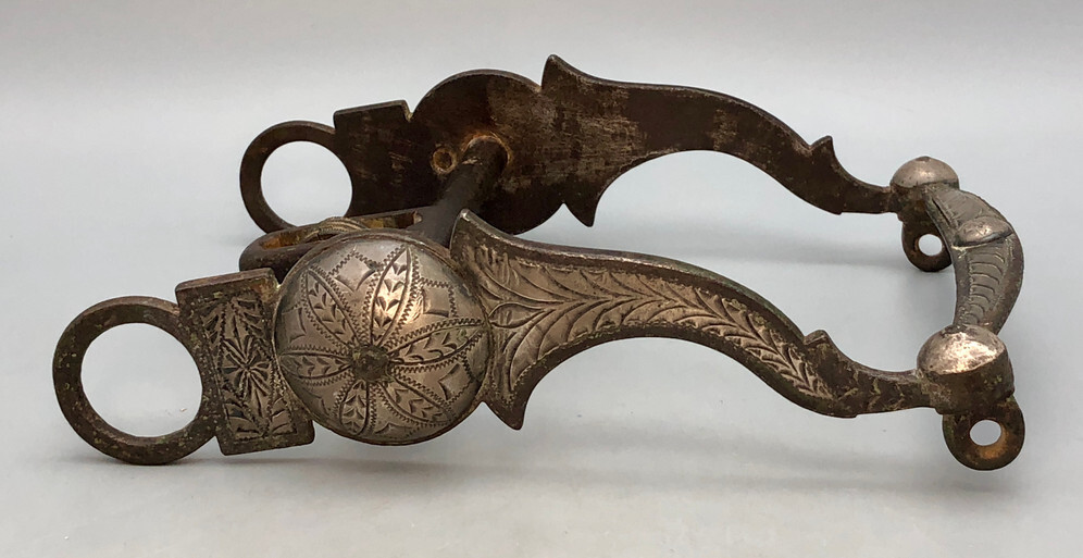 Arizona-style Buermann hand-forged bit, circa 1900